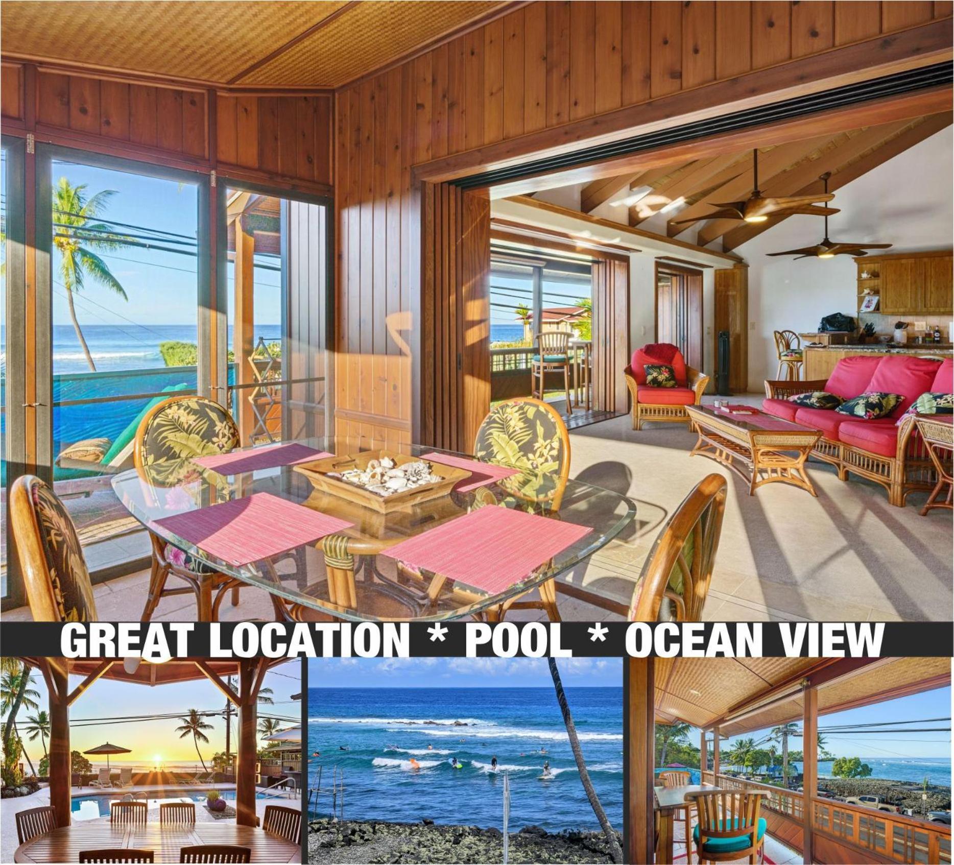 Seaspray Oceanview Kailua-Kona Exterior foto